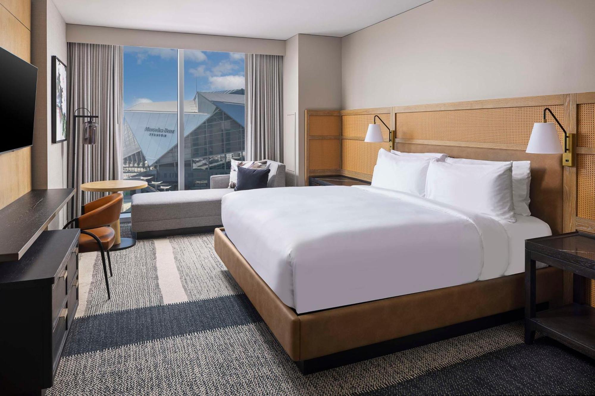 King Room with Skyline Stadium View - Hearing Accessible
