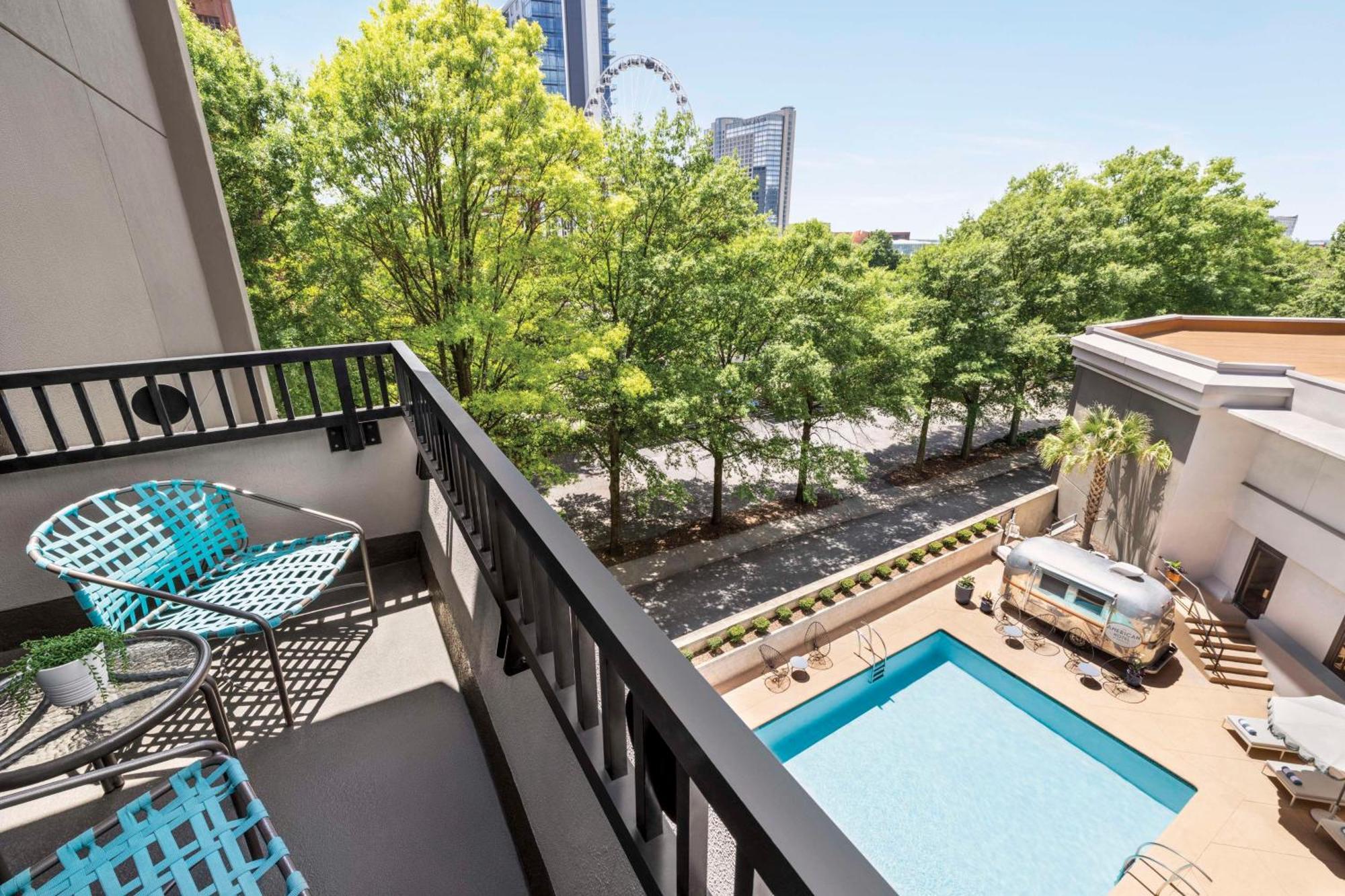 King Room Balcony Pool View