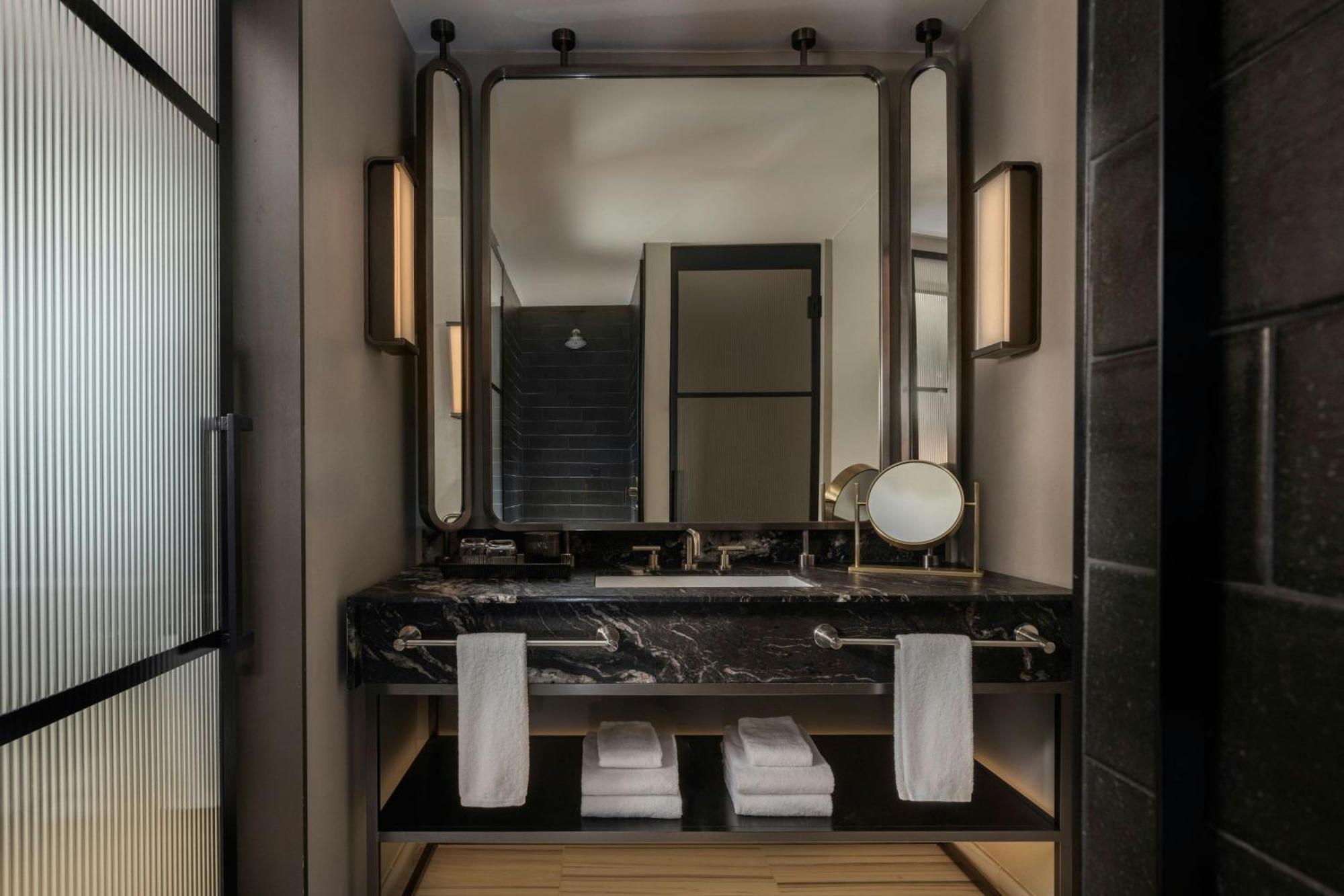 One-Bedroom Parlor Suite One King Bed City View