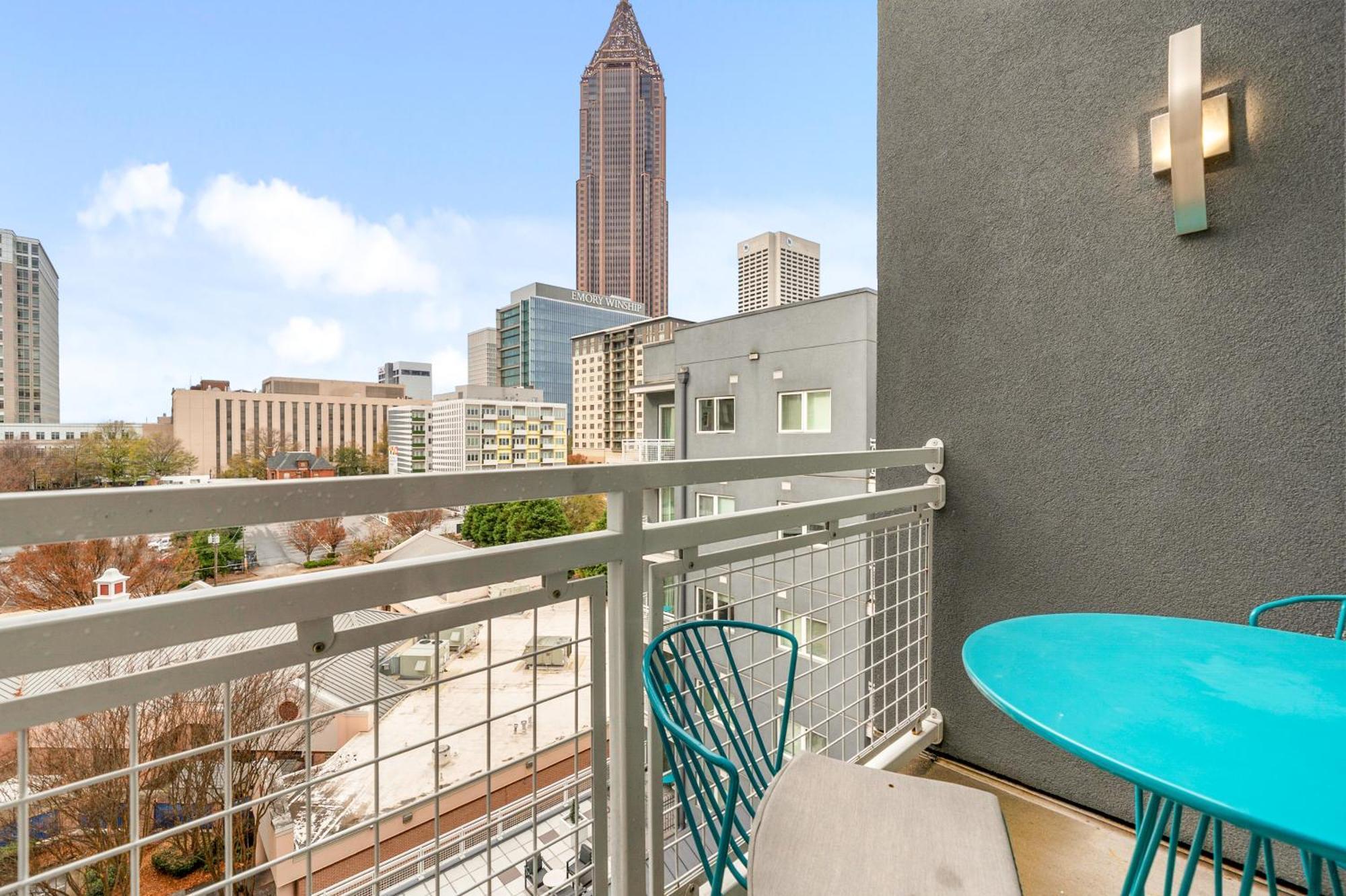 One-Bedroom Apartment Balcony